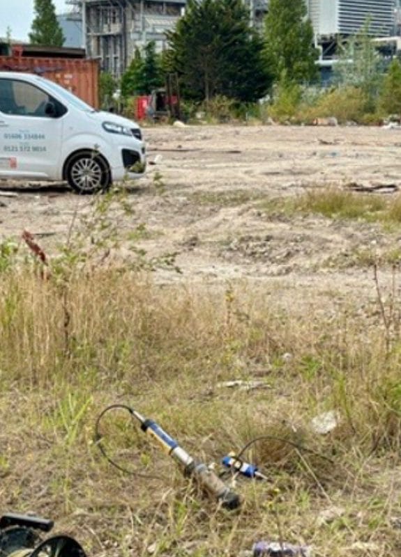 On-site testing banner